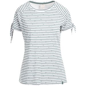 (18, Teal Mist Stripe Bee Print) Trespass Womens Tshirt Short Sleeve Top - Penel (18, Teal Mist Stripe Bee Print) Trespass Womens Tshirt Short Sleeve Top - Penel