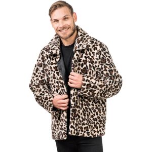 Rubies (L) Adult Leopard Faux Fur Coat Rubies (L) Adult Leopard Faux Fur Coat