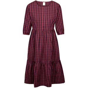 (10, Dark Cherry Check) Trespass Womens Dress with 3/4 Sleeve Lidia (10, Dark Cherry Check) Trespass Womens Dress with 3/4 Sleeve Lidia