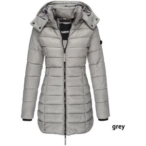 Unbranded (Gray, XL) Warm Womens Winter Collar Hooded Long Coat Zipper Jacket Parka Outwea Unbranded (Gray, XL) Warm Womens Winter Collar Hooded Long Coat Zipper Jacket Parka Outwea