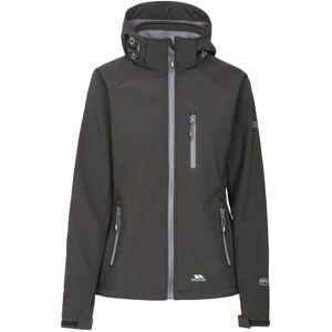 (14, Black) Trespass Womens Softshell Jacket Bela II (14, Black) Trespass Womens Softshell Jacket Bela II