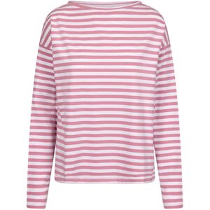 (8, Pink Haze Stripe) Trespass Womens Sweatshirt - Thelma (8, Pink Haze Stripe) Trespass Womens Sweatshirt - Thelma