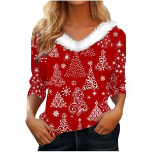 Unbranded (L, 014 Red) Christmas Sweatshirts for Women Ladies Tops Xmas Jumpers Furry V Ne Unbranded (L, 014 Red) Christmas Sweatshirts for Women Ladies Tops Xmas Jumpers Furry V Ne