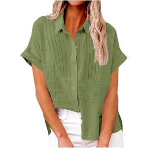 Unbranded (XL, 02* Army Green) Womens Button Down Shirts Ladies Tops Clearance Solid Long Unbranded (XL, 02* Army Green) Womens Button Down Shirts Ladies Tops Clearance Solid Long