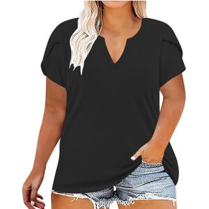 Unbranded (5XL, 001* Black) Ladies Tops Clearance Womens Plus Size T Shirts V Neck Short S Unbranded (5XL, 001* Black) Ladies Tops Clearance Womens Plus Size T Shirts V Neck Short S
