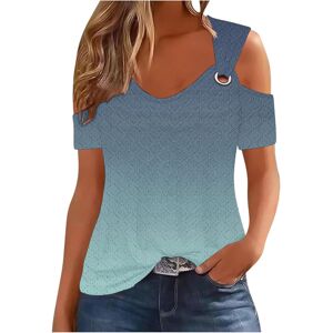 Unbranded (L, 002* Green) Summer Tops for Women UK Clearance Ladies Tops Cold Sholuder T-S Unbranded (L, 002* Green) Summer Tops for Women UK Clearance Ladies Tops Cold Sholuder T-S