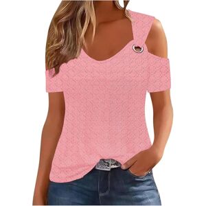 Unbranded (XL, 001* Pink) Summer Tops for Women UK Clearance Ladies Tops Cold Sholuder T-S Unbranded (XL, 001* Pink) Summer Tops for Women UK Clearance Ladies Tops Cold Sholuder T-S