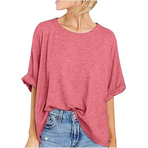 Unbranded (3XL, 03 Red) Oversized T Shirts for Women Clearance Ladies Tops Summer Blouses Unbranded (3XL, 03 Red) Oversized T Shirts for Women Clearance Ladies Tops Summer Blouses
