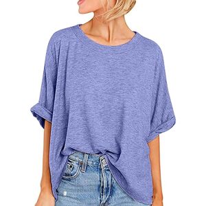 Unbranded (S, 01 Purple) Oversized T Shirts for Women Clearance Ladies Tops Summer Blouses Unbranded (S, 01 Purple) Oversized T Shirts for Women Clearance Ladies Tops Summer Blouses