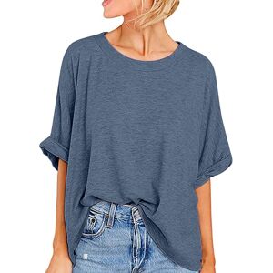 Unbranded (XXL, 01 Navy) Oversized T Shirts for Women Clearance Ladies Tops Summer Blouses Unbranded (XXL, 01 Navy) Oversized T Shirts for Women Clearance Ladies Tops Summer Blouses