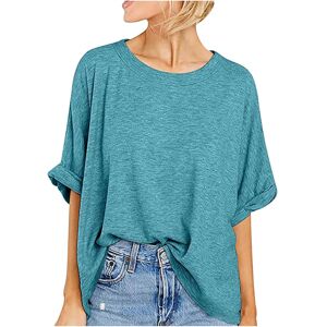 Unbranded (XL, 02 Sky Blue) Oversized T Shirts for Women Clearance Ladies Tops Summer Blou Unbranded (XL, 02 Sky Blue) Oversized T Shirts for Women Clearance Ladies Tops Summer Blou