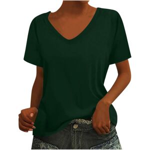 Unbranded (XL, 001* Green) Womens Summer Tops 2025 Short Sleeve V Neck T Shirts Dressy Pul Unbranded (XL, 001* Green) Womens Summer Tops 2025 Short Sleeve V Neck T Shirts Dressy Pul
