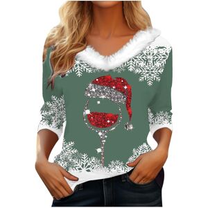 Unbranded (3XL, 001 Army Green) Christmas Sweatshirts for Women UK Ladies Tops Xmas Jumper Unbranded (3XL, 001 Army Green) Christmas Sweatshirts for Women UK Ladies Tops Xmas Jumper