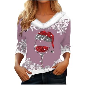 Unbranded (3XL, 001 Pink) Christmas Sweatshirts for Women UK Ladies Tops Xmas Jumpers Furr Unbranded (3XL, 001 Pink) Christmas Sweatshirts for Women UK Ladies Tops Xmas Jumpers Furr