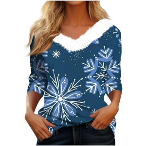 Unbranded (XL, 009 Navy) Christmas Sweatshirts for Women UK Ladies Tops Xmas Jumpers Furry Unbranded (XL, 009 Navy) Christmas Sweatshirts for Women UK Ladies Tops Xmas Jumpers Furry