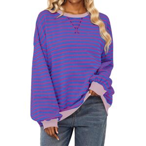 Unbranded (5XL, 001* Purple) Womens Tops Clearance Women's Oversized Sweatshirts Striped P Unbranded (5XL, 001* Purple) Womens Tops Clearance Women's Oversized Sweatshirts Striped P