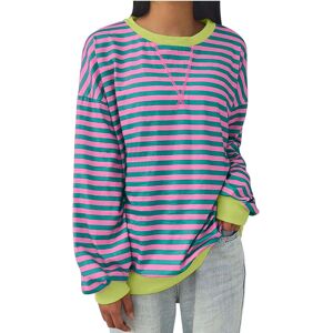 Unbranded (5XL, 003* Pink) Womens Tops Clearance Women's Oversized Sweatshirts Striped Pul Unbranded (5XL, 003* Pink) Womens Tops Clearance Women's Oversized Sweatshirts Striped Pul
