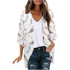 Unbranded (M, 023* White) Cardigans for Women UK Womens Kimono Cardigans Beach Cover Ups S Unbranded (M, 023* White) Cardigans for Women UK Womens Kimono Cardigans Beach Cover Ups S