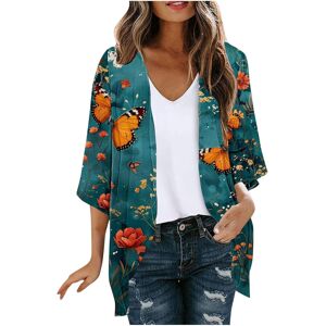 Unbranded (S, 024* Green) Cardigans for Women UK Womens Kimono Cardigans Beach Cover Ups S Unbranded (S, 024* Green) Cardigans for Women UK Womens Kimono Cardigans Beach Cover Ups S