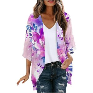 Unbranded (XL, 029* Purple) Cardigans for Women UK Womens Kimono Cardigans Beach Cover Ups Unbranded (XL, 029* Purple) Cardigans for Women UK Womens Kimono Cardigans Beach Cover Ups
