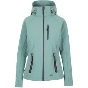 Trespass Womens Teal Mist Softshell Jacket Bela II Trespass Womens Teal Mist Softshell Jacket Bela II
