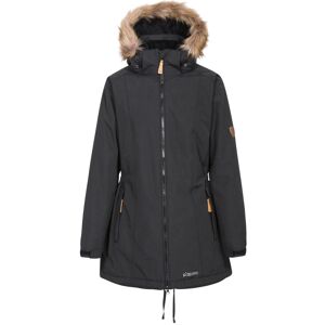 (14, Black) Trespass Womens Parka Jacket Waterproof Celebrity (14, Black) Trespass Womens Parka Jacket Waterproof Celebrity