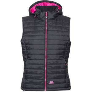 (6, Black) Trespass Womens Padded Gilet Bodywarmer Aretha (6, Black) Trespass Womens Padded Gilet Bodywarmer Aretha