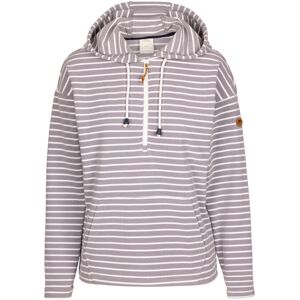 (18, Platinum) Trespass Womens Hoodie Long Sleeve 1/2 Zip Softly (18, Platinum) Trespass Womens Hoodie Long Sleeve 1/2 Zip Softly