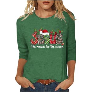 Unbranded (M, 019 Green) Christmas Sweatshirts for Women UK Ladies Tops Christmas Tree Elk Unbranded (M, 019 Green) Christmas Sweatshirts for Women UK Ladies Tops Christmas Tree Elk