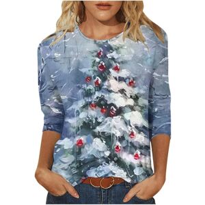 Unbranded (S, 011 White) Christmas Sweatshirts for Women UK Ladies Tops Christmas Tree Elk Unbranded (S, 011 White) Christmas Sweatshirts for Women UK Ladies Tops Christmas Tree Elk