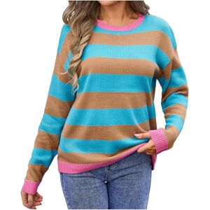 Unbranded (XL, 003* Khaki) Womens Sweaters Clearance Ladies Jumpers Casual Striped Flower Unbranded (XL, 003* Khaki) Womens Sweaters Clearance Ladies Jumpers Casual Striped Flower
