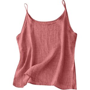 Unbranded (10, 003* Red) Camisole Tops for Women Cotton Linen Vest Tops Summer Tank Top La Unbranded (10, 003* Red) Camisole Tops for Women Cotton Linen Vest Tops Summer Tank Top La