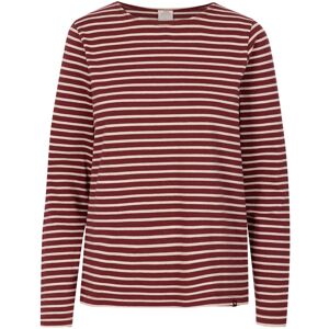 (20, Dark Cherry Stripe) Trespass Womens Long Sleeve Striped Pullover Karen (20, Dark Cherry Stripe) Trespass Womens Long Sleeve Striped Pullover Karen