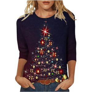 Unbranded (L, 003 Black) Christmas Tops for Women UK Ladies Christmas Jumpers Xmas Tree Gr Unbranded (L, 003 Black) Christmas Tops for Women UK Ladies Christmas Jumpers Xmas Tree Gr