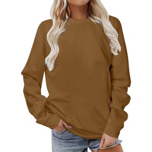 Unbranded (L, 002* Brown) Sweatshirts for Women UK Clearance Ladies Tops and Blouses Long Unbranded (L, 002* Brown) Sweatshirts for Women UK Clearance Ladies Tops and Blouses Long
