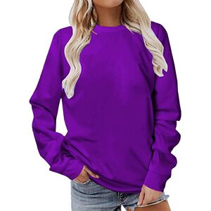 Unbranded (S, 006* Purple) Sweatshirts for Women UK Clearance Ladies Tops and Blouses Long Unbranded (S, 006* Purple) Sweatshirts for Women UK Clearance Ladies Tops and Blouses Long