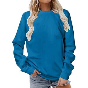 Unbranded (S, 004* Blue) Sweatshirts for Women UK Clearance Ladies Tops and Blouses Long S Unbranded (S, 004* Blue) Sweatshirts for Women UK Clearance Ladies Tops and Blouses Long S
