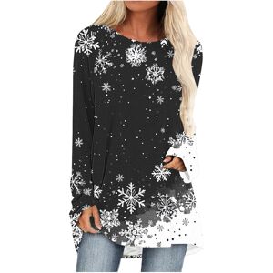 Unbranded (M, 024* Black) Christmas Sweatshirts for Womens Xmas Jumpers Long Sleeve Tops C Unbranded (M, 024* Black) Christmas Sweatshirts for Womens Xmas Jumpers Long Sleeve Tops C