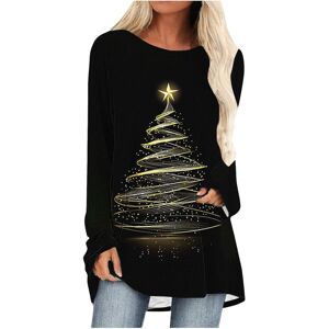 Unbranded (S, 005* Black) Christmas Sweatshirts for Womens Xmas Jumpers Long Sleeve Tops C Unbranded (S, 005* Black) Christmas Sweatshirts for Womens Xmas Jumpers Long Sleeve Tops C
