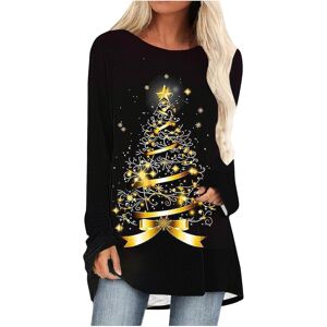 Unbranded (XXL, 001* Black) Christmas Sweatshirts for Womens Xmas Jumpers Long Sleeve Tops Unbranded (XXL, 001* Black) Christmas Sweatshirts for Womens Xmas Jumpers Long Sleeve Tops