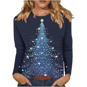 Unbranded (3XL, 011* Blue) Christmas Long Sleeve Tops Womens Christmas Sweatshirts Crewnec Unbranded (3XL, 011* Blue) Christmas Long Sleeve Tops Womens Christmas Sweatshirts Crewnec
