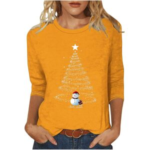 Unbranded (4XL, 012 Yellow) Christmas Jumpers for Womens UK Christmas Ladies Tops Xmas Tre Unbranded (4XL, 012 Yellow) Christmas Jumpers for Womens UK Christmas Ladies Tops Xmas Tre