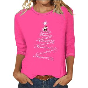 Unbranded (L, 013 Hot Pink) Christmas Jumpers for Womens UK Christmas Ladies Tops Xmas Tre Unbranded (L, 013 Hot Pink) Christmas Jumpers for Womens UK Christmas Ladies Tops Xmas Tre
