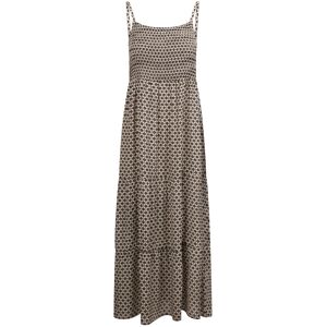 (M, Soft Stone Print) Trespass Womens Tiered Maxi Dress - Selena (M, Soft Stone Print) Trespass Womens Tiered Maxi Dress - Selena