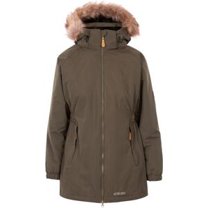 (8, Dark Vine) Trespass Womens Parka Jacket Waterproof-Celebrity (8, Dark Vine) Trespass Womens Parka Jacket Waterproof-Celebrity