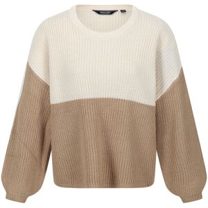 (14 UK, Light Vanilla/Barleycorn) Regatta Womens/Ladies Kamaria Knitted Jumper (14 UK, Light Vanilla/Barleycorn) Regatta Womens/Ladies Kamaria Knitted Jumper