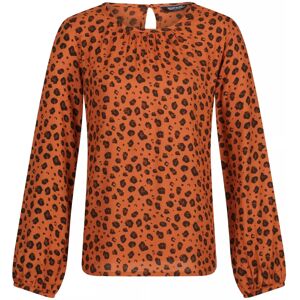 (16 UK, Copper Almond) Regatta Womens/Ladies Hadria Animal Print Blouse (16 UK, Copper Almond) Regatta Womens/Ladies Hadria Animal Print Blouse