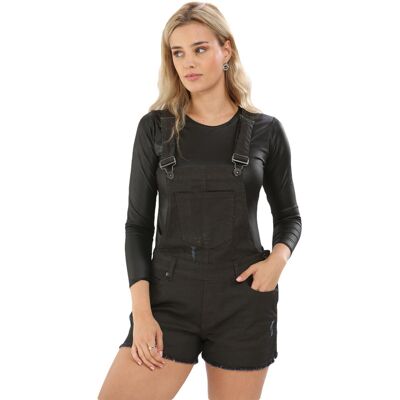 True Face (Coated Brown, UIK 8) Ladies Denim Dungaree Stretchable Jean Short Dress True Face (Coated Brown, UIK 8) Ladies Denim Dungaree Stretchable Jean Short Dress
