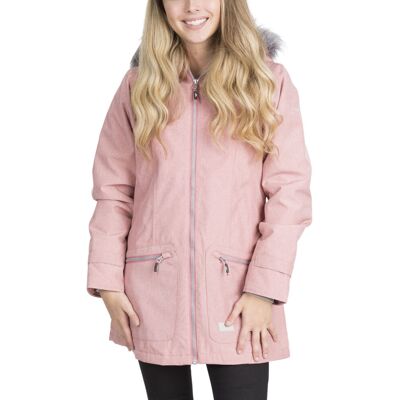 (XXS, Dusty Rose) Trespass Womens Day By Day Waterproof Parka Jacket Coat (XXS, Dusty Rose) Trespass Womens Day By Day Waterproof Parka Jacket Coat