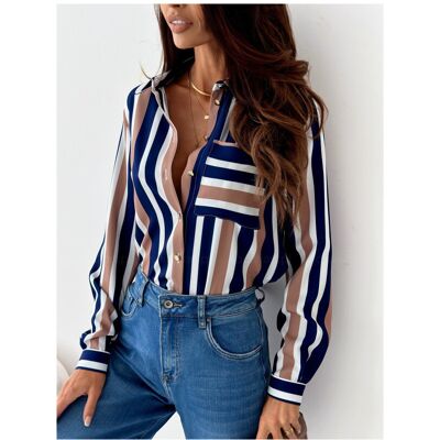 Maxpower (27, XXL) Autumn Fashion Long Sleeve Shirt Blouse Women Office Elegant Button Po Maxpower (27, XXL) Autumn Fashion Long Sleeve Shirt Blouse Women Office Elegant Button Po